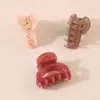 Accesorios para el Cabello Transfronterizos Nuevo de Gama Alta Hueco Pequeño Semicírculo Pinza de Agarre Todo Fósforo Elegante Simple Accesorios para el Cabello Pinza de Tiburón