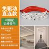 Tira de Luces LED 220V Autoadhesiva Decoración del Hogar Luz Lineal Luz Super Brillante Canaleta Luz de Línea COB de Alto Voltaje Impermeable Tira de Luz Lineal