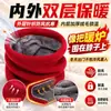 Cachecol Quente Espesso Forrado de Lã de Inverno Unissex para Estudantes Colar All-match de estilo coreano Cachecol de ciclismo de lazer ao ar livre