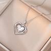 Colar feminino amor girassol design nicho criativo simples Coringa colar joia atacado