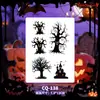 Pegatinas de tatuaje de Halloween con múltiples diseños al por mayor: calabaza, fantasma, araña, calavera, varias cicatrices sangrientas, heridas falsas