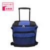 Bolsa de gelo isolada com haste retrátil de tecido Oxford, logotipo personalizado de fábrica, bolsa de piquenique grande capacidade para exterior, bolsa de armazenamento