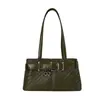 Bolso de Mano Vintage de Gran Capacidad para Mujer 2026 Nuevo Elegante Bolso Tejido de Hombro Único Nicho Versátil para Viajes Diarios