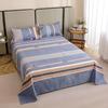 Sábana de una pieza engrosada de sarga, sábanas lijadas, dormitorio de estudiante, cama individual, funda nórdica doble sencilla de estilo nórdico para las cuatro estaciones