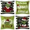 Funda de almohada ambiente de vacaciones de Navidad artículos para el hogar cojín de sofá de sala de estar cojín lumbar decoración navideña almohada venta al por mayor