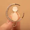 Broche estilo novo 2025 feminino de alta qualidade liga de zinco nicho corsage fresco e doce acessórios de vestuário acessórios de vestuário