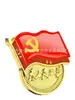 Insignia de Metal Emblema de la Liga Medalla de la Liga de la Juventud Comunista Aleación de Zinc Pin de Plástico Goteo Emblema Estándar Nuevo del Partido Insignia al por Mayor Emblema