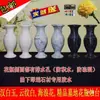 Un par de jarrones de piedra, mármol natural Han Bai Yu, candelabros de piedra azul, arreglos florales, ofrendas, quemadores de incienso de cementerio, leones
