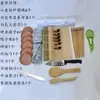 Ferramentas para Fazer Sushi, Faca de Sushi, Esteira de Bambu para Enrolar, Prato de Cerâmica, Colher Japonesa para Arroz, Conjunto de Moldes para Bolinho de Arroz e Sushi