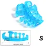Separador de Silicona para Cinco Dedos del Pie Cuidado de Dedos Superpuestos Forma de Diamante Chanclas Se Pueden Usar Dos Veces