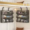 Cesta de almacenamiento de pared multicapa para dormitorios, residencias estudiantiles y apartamentos de estudiantes, con gran capacidad y sin necesidad de taladrar