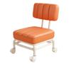Taburete pequeño explosivo Respaldo Rueda universal Banco suave con ruedas Sofá infantil de celebridad cibernética Mesa de centro Silla pequeña Polea Taburete bajo