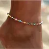 Europa y Estados Unidos tobillera transfronteriza nuevo ojo de diablo creativa retro Bohemia tobillera de ojo de color al por mayor