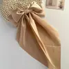 Pinza para el Cabello con Lazo de Satín Estilo Coreano para Mujer, Pinza Completa para la Parte Trasera de la Cabeza, Nuevo Accesorio Grande para el Cabello