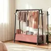 Cabide de chão para quarto, casa, interior, luxo leve, móvel, multifuncional, dormitório, armazenamento, cabide de roupas