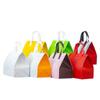 Bolsa para Llevar Tela No Tejida Aislamiento Frío Película de Aluminio Logo Impreso Bolsa de Asa Gruesa Comida Rápida Comida Ligera Bolsa para Entrega de Pasteles