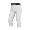 Atacado do Fabricante Calças de Compressão Esportiva Camada Base de Basquete Joelheiras Alta Elasticidade Secagem Rápida Fitness Corrida Treinamento Calças Capri