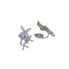 Pendientes de Flor de Diamante Completo Super Brillantes 2024 Nuevas Explosiones Lujo Ligero Gama Alta Nicho Único Elegantes Exquisitos Pendientes para Mujer