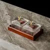 Caja de plástico para almacenar frutos secos, charola casera dividida para snacks, salón de belleza, bar, caja comercial para snacks y dulces para presentación