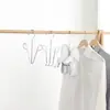 Zapatero de acero inoxidable para balcón, alféizar de ventana, resistente al viento, para colgar, resistente al agua, multifunción