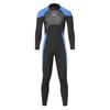 OUZO - Nuevo traje de buceo de 3 mm para hombre, traje de buceo de una pieza de manga larga, traje de surf grueso y cálido, traje de baño de invierno, traje de snorkel