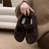 Primer Encuentro Temporada Zapatos Planos de Ballet con Punta Redonda Zapatos de Hada Planos Suaves Zapatos de Noche Suaves Verano Nuevos Zapatos Individuales para Mujer