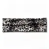 Diadema deportiva elástica ancha con estampado de leopardo, superventas transfronteriza, talla grande adecuada para cabezas grandes europeas y americanas, fábrica de diademas