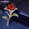 AliExpress ebay Broche Rosa Explosões Broche de Strass de Alta Qualidade Acessórios de Alfinete Personalizados para Roupas