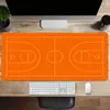 Alfombrilla de ratón para juegos de eSports de cancha de baloncesto deportiva, alfombrilla grande de escritorio para teclado de computadora, gruesa y resistente a las manchas, de alta gama