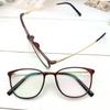En stock ULTEM Plástico-acero Vintage armazón para gafas de miopía armazón de gafas de cuerpo entero color vino tinto para mujer armazón de gafas artístico negro para hombre