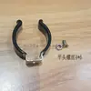 Clip para Tubo de Lámpara T12 Acero Inoxidable T12 201 Clip Protector Recubierto de Goma Hebilla de Fijación para Tubería de Agua Pinza Engrosada con Goma