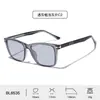 Gafas de Sol de Nuevo Estilo 3+2 con Bisagra de Resorte y Accesorios Únicos, Montura Cuadrada, Varilla con Pin, Gafas de Sol Anti-Ultravioleta UV400