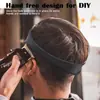 Modelo de Depilação de Decote DIY Transfronteiriço e Guia de Corte de Cabelo Ferramenta de Cabeleireiro Cinto de Cabeleireiro Curvo de Silicone para Família