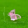 Nuevo producto transfronterizo: Figuras de dinosaurio Tiranosaurio Rex y Estegosaurio que brillan en la oscuridad, miniaturas de animales lindos, accesorios decorativos DIY, adornos para paisajes en miniatura