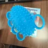 Pelota de agarre de silicona para masaje más vendida a nivel transfronterizo para entrenamiento de rehabilitación de fuerza de la mano, fuerza de los dedos y alivio de la rigidez y el dolor