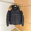 Estilo Mengjia Versión de Comercio Exterior Invierno Nuevo Chaqueta Casual Cálida con Capucha para Hombre Ajuste Holgado
