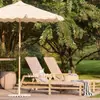 Cadeira Sofá de Rattan para Lazer ao Ar Livre Exportação Hotel ao Ar Livre Varanda Pátio B&B Jardim Móveis de Teca à Prova d'Água