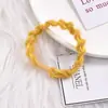 Ins Coreano Celebridad Cibernética Goma Elástica Dulce Cuerda para el Cabello Ondulada de Doble Color Anillo para el Cabello de Felpa Cola de Caballo Accesorios para el Cabello