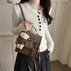 2026 Nova Moda Outono Inverno Versátil Retrô Xadrez Simples Versátil Estiloso Mochila de Viagem de Grande Capacidade