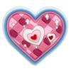 Lindos Dibujos Animados Corazón Transfronterizo Accesorios de Joyería Planos Accesorios para el Cabello Funda para Teléfono Móvil Broche Accesorios DIY Parche de Pegamento Suave de PVC