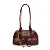 Bolsas Retrô Nicho Bolsas de Ombro para o Dia a Dia Femininas Transfronteiriças Novas Tendências Bolsas Personalizadas de Grande Capacidade Bolsa de Boliche