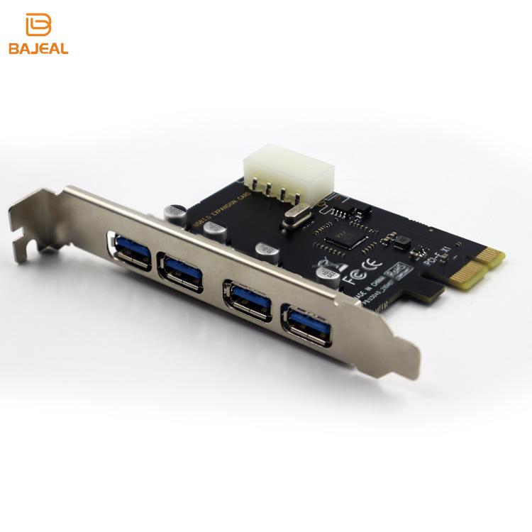 Pcie X1 To 4 External Port Usb