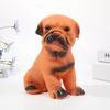 Brinquedo Sonoro de Vinil Cachorro Animal de Estimação Filhote Cão Lobo Shar-Pei Modelo Aperte e Grite Animal Brinquedo Artificial
