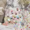 Tomoni Pegatina para Uñas Jelly Material para Arte de Uñas Pegatina Linda para Uñas de Niños Papel de Pegatina con Joyas de Sandía y Helado Arte de Uñas