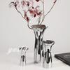 Estilo Moderno Simples Vaso de Flores Secas Recipiente para Flores Enfeites Sala de Estar Mesa de Centro Escritório de Vendas Restaurante Casa Vidro Decorações Suaves