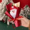 Recuerdo de Navidad Ramo Pequeño Hojas de Pino Flores Artificiales Regalos Creativos de Navidad Decoraciones de Nochebuena Flores al por Mayor