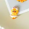 Accesorios de Resina para Manualidades de Dibujos Animados Joyería Tarjeta Mediana Pato Bebé Pegamento de Crema Pasador Hecho a Mano Funda para Teléfono Móvil Hebilla de Zapato Accesorios