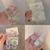 Pendientes de Flor Dulce Pequeña Fresca de Aguja de Plata 925 para Mujer Estilo Ins Nicho Elegantes Pendientes de Gama Alta Pendientes Joyería Al por Mayor