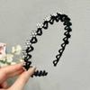 Coreano Super Immortal Estilo Headband Strass Quebrado Cabelo Banda Lavar Rosto Acessórios de Cabelo Feminino Verão Cabelo Weaver Cartão Artefato de Cabelo