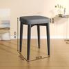 Taburete de Madera Maciza para Uso Doméstico, Taburete Cuadrado Apilable, Taburete Redondo Moderno Minimalista para Mesa de Comedor, Silla Creativa para Sala de Estar, Xiaochuoyou